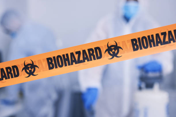 Professional Infectious Disease Decontamination technician working in Enfield, NH